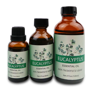 OEM/ODM-Aceite esencial de eucalipto natural puro 100%-Aromaterapia de grado terapéutico Premium de 0,33 oz-Uso con aceite portador - Product Image 2