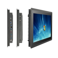 Panel PC Táctil Industrial Integrado de Estilo Abierto, 10.1 Pulgadas, IP65 Impermeable, Monitor Táctil de Comunicación Integrado