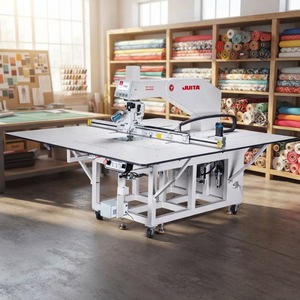 Machine à coudre industrielle programmable JUITA JTK10-90A à point noué avec tête rotative à 360° pour la confection de patrons - Product Image 1