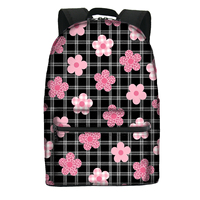 Sac à dos pour ordinateur portable en polyester éco-responsable avec fermeture éclair, grande capacité, design unisexe pour l'école et le camping - Maquette gratuite, faible MOQ