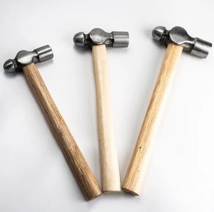 Gros manche en bois Mini boule Pein Peen marteau polyvalent bricolage cuir marteau de frappe ménage utilisant un marteau en bois - Product Image 6