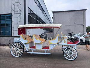 Charrette à chevaux électrique, calèche royale tirée par des chevaux, transport spécial, chariot <span class=keywords><strong>de</strong></span> <span class=keywords><strong>mariage</strong></span>, calèche à chevaux pour <span class=keywords><strong>location</strong></span> - Product Image 2
