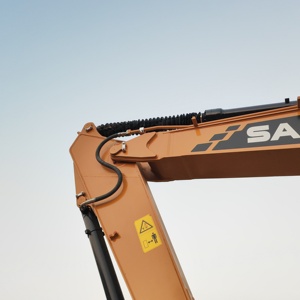 Excavadora de cadenas SANY SY215C usada, 21.5 toneladas, excavadora hidráulica mediana, motor Cummins original, pocas horas de trabajo, construcción - Product Image 3