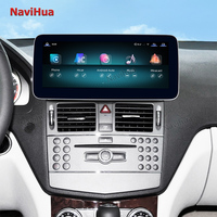 Navihua Moniteur de voiture Carplay sans fil Android Auto Radio pour Mercedes-Benz W204 W205 GLA a CLA W207 W212 GLK CLS Unité principale GPS
