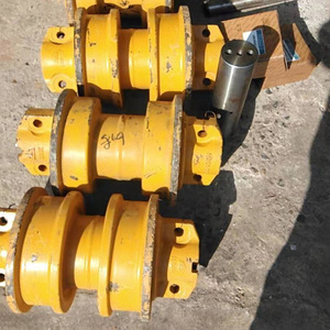 Single Double Support Roller Idler Bracket Steel Polished Barrel Type For Machinery Repair Shops - Product Image 4