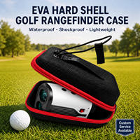Étui rigide EVA pour télémètre de golf, étanche, antichoc, pochette de protection avec clip ceinture, ajustement universel, accessoires de golf