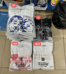 เสื้อยืดผู้ชายเทรนดี้ปี 2026 รุ่น 1:1 คุณภาพสูง พิมพ์ลายตัวอักษร คอวี แขนกุด ทรงโอเวอร์ไซส์ พิมพ์ลายวอเตอร์มาร์ค ผ้าฝ้าย 100% - Product Image 6