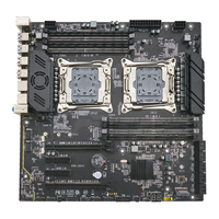 Carte mère gamer double processeur, double Intel Xeon E5 LGA2011-3, chipset C612, double DDR4 256 Go, E-ATX