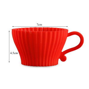 Moule à Gâteau en Silicone Rond Carré <span class=keywords><strong>Muffin</strong></span> Cupcake Moule de Cuisson Antiadhésif Réutilisable Silicone <span class=keywords><strong>Muffin</strong></span> Gâteau Moule de Cuisson Ustensiles de Cuisson - Product Image 3