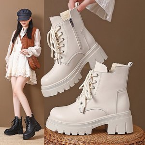 Winter Mary Jane Peep Toe Chaussures de jardin confortables pour filles - Product Image 1