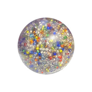 Jouets à presser sensoriels TPR colorés pour soulager le <span class=keywords><strong>stress</strong></span> balle de Massage de décompression avec remplissage de perles - Product Image 6