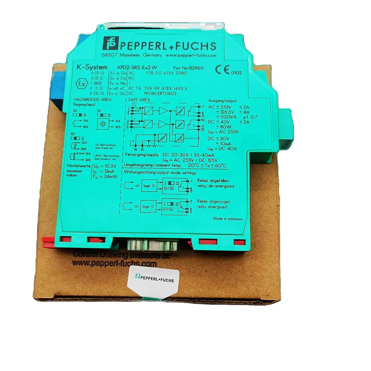 Original MTL KFD2-STC5-EX1 KFD2-STC5-EX1.20 SMART Transmitter Power Supply for P+F