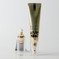 Tubes sur mesure avec applicateur métallique Récipient de lotion douce pour crème pour les yeux Lotion pour le visage Ball Roller Massage Abl Squeeze Tube