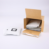 Emballage cadeau de luxe personnalisé de haute qualité, boîtes en papier kraft coloré ondulé, boîtes de rangement et d'expédition en papier pour café filtre