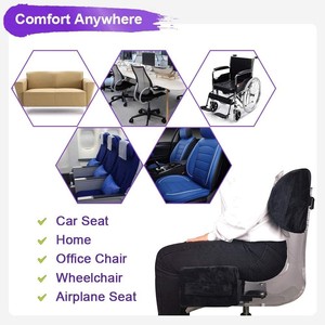 Vendita calda su misura di schiuma di memoria ortopedica BBL cuscino per ufficio di recupero del bottino supporto per cuscino BBL set per sollevamento del culo - Product Image 6