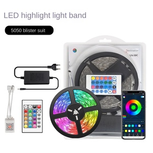 ไฟนีออนเฟล็กซ์ QSD035 5050 แถบไฟ LED RGB แรงดันต่ำ AC220V IP65 พร้อมรีโมทคอนโทรล ไฟอัจฉริยะ ยืดหยุ่นได้ CRI สูง 90 แสงสีขาว - Product Image 2