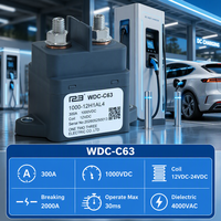 Relais de puissance DC de première classe WDC-C63A C63C ou Sensata-Gigavac 200A 12VDC 800VDC Max, écoénergétique pour station de recharge