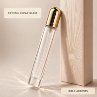Vente en gros de flacons vaporisateurs de parfum vides de 35 ml, atomiseurs de voyage rechargeables en rose, boîte de présentation de 480 pièces, logo personnalisé