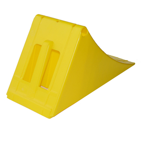 Blocco Triangolare Portatile per <span class=keywords><strong>Auto</strong></span>, <span class=keywords><strong>Cuneo</strong></span> di Sicurezza in Plastica per Parcheggio - Product Image 4