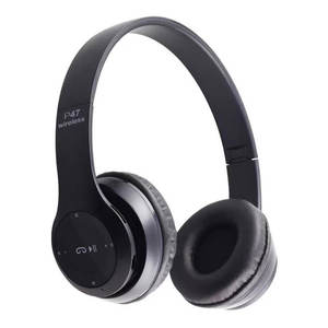 2024 fábrica al por mayor micrófono envolvente auriculares plegables auriculares música estéreo cascos Gaming P47 auriculares inalámbricos - Product Image 3