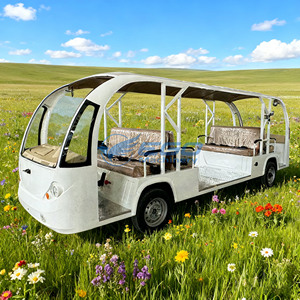 Bus Navette Électrique à Trois Rangées et 11 Places, Personnalisable en Couleur, Fabrication Chinoise, Bus à Double Allée, Voiture de Tourisme Électrique, Usine Chinoise - Product Image 2