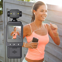 Mini-Kamera HD 1080 WiFi Taschenkamera für Outdoor-Sportarten Video-Audio-Recorder mit Schleifenaufnahme Rückclip Fahrrad-Camcorder Smart Home