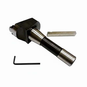 Fly Cutter R8 Shank para fresadora Bridgeport + broca de herramienta HSS de 5/16" - Product Image 1
