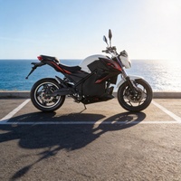 Moto électrique puissante de 5000 W, haute vitesse, certifiée COC, Naked Sport Bike