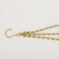 Pot suspendu en métal pour l'intérieur personnalisé Pots de fleurs suspendus pour balcon en fer forgé