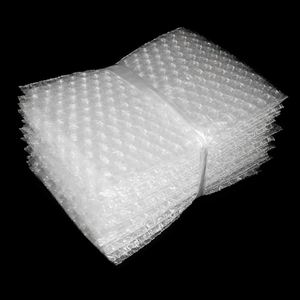 Lot de 100 sacs à bulles d'air recyclables personnalisés, auto-adhésifs, pour le transport, 4x6 pouces, double paroi, transparents - Product Image 6