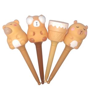 Penne giocattolo unico Capybara <span class=keywords><strong>Pop</strong></span> Eyes penne divertenti giocattoli per bambini promozionali penne a sfera - Product Image 6