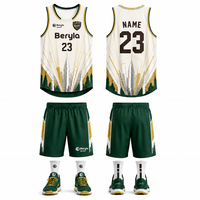 Conjunto de Camiseta de Baloncesto de Malla Transpirable Personalizada al por Mayor, Unisex, Tallas Grandes, Sin Mangas, Cintura Elástica, Secado Rápido, Impresión por Transferencia de Calor