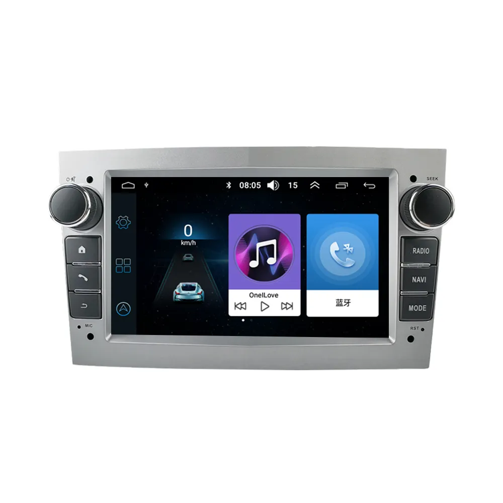 2 Din Android 11 Car No Dvd Player per Opel Vectra C Zafira B Corsa D C Astra H G Jvivaro Meriva Radio Multimedia Stereo Audio