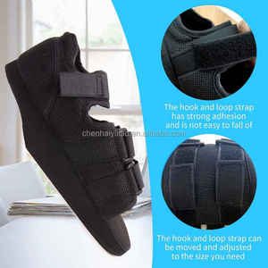 Sapatos Ortopédicos Pós-Operatórios Leves com Suporte para os Pés e Cunha de Calcanhar Ajustável para Alívio e Cicatrização de Úlceras no Calcanhar - Product Image 4