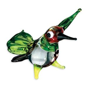 Lampwork Murano 玻璃 <span class=keywords><strong>Blurr</strong></span> FummingBird 定制手工吹制的小鸟雕像 - Product Image 1
