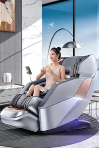 NEW Model 4D Shiatsu 0 Gravity Luxury Massage Chair SL Electric Full Body Massage Recliner Chair With Foot Massage