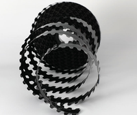Film de finition en acétate de cellulose noir, de qualité médicale, résistant à l'humidité, brillant et souple, de 42 mm de large, pour poignées de sacs de courses et cordons de chaussures