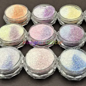 Sfuso Fine UV attivato Glitter luce solare che cambia colore Glitter UV per l'artigianato unghie arte decorazione