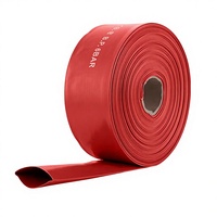 Tuyau d'évacuation flexible haute pression de haute qualité, tuyau d'irrigation gonflable en PVC, tuyau plat, longueur 100 m, certifié ISO9001