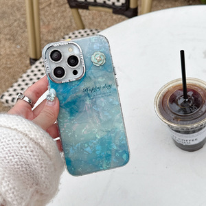 Custodia per <span class=keywords><strong>iPhone</strong></span> 15 Pro Max 14 13 12 <span class=keywords><strong>11</strong></span> di Lusso con Design Floreale 3D Sfumato <span class=keywords><strong>a</strong></span> Rosa, Cornice <span class=keywords><strong>a</strong></span> <span class=keywords><strong>Specchio</strong></span> Galvanizzata e Protezione Antiurto - Product Image 4