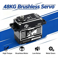 Servo de Alto Torque 48KG, Velocidad Rápida 0.09Seg, Motor BLS Programable, Resistente al Agua IP67, Engranaje Metálico para Robot Crawler RC 1/8 1/10