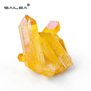 Đá thạch anh trắng thô, cụm thạch anh, cột thạch anh trong suốt, đầu nhọn, dùng trang trí nhà cửa - Product Image 2