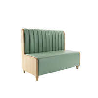 Ensemble de table et chaise de café moderne en bois massif pour restaurant, en acier inoxydable et en métal pour meubles de salle à manger