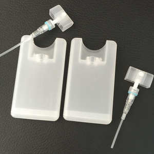 20ml Customized Color White Clear <b>Black</b> Mini Plastic Pocket <b>Spray</b> Perfume Hand Sanitizer Credit Card Sprayers Bottle - Product Image 2