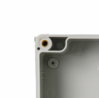 Boîtier électronique en plastique ABS en gros, étanche IP55, certifié CE ROHS, boîte de jonction de distribution pour usage intérieur et extérieur