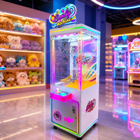 Distributeur automatique de cadeaux en libre-service, jeu de pêche à griffes mini-arcade à monnayeur pour magasins de proximité et centres familiaux