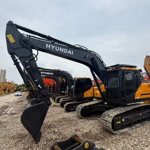 Excavadora de cadenas usada HYUNDAI HX220HD, la más vendida, en excelentes condiciones, ahorro de combustible, funcionamiento suave, para movimiento de tierras e infraestructura. - Product Image 1
