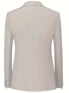 <span class=keywords><strong>Costume</strong></span> Complet Homme Sur Mesure Respirant Léger Double Boutonnage <span class=keywords><strong>D</strong></span>'Affaires et de <span class=keywords><strong>Mariage</strong></span> Style Américain Coupe Slim <span class=keywords><strong>Été</strong></span> 2025 - Product Image 3