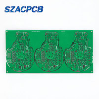 Carte de circuit imprimé SZACPCB personnalisée en cuivre épais multicouche à traverses aveugles à haute résistance au Tg, sans halogène, en cuivre lourd