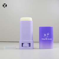 Conteneur vide personnalisé pour déodorant en stick, tubes ronds rechargeables à mécanisme rotatif pour emballage de déodorant en stick